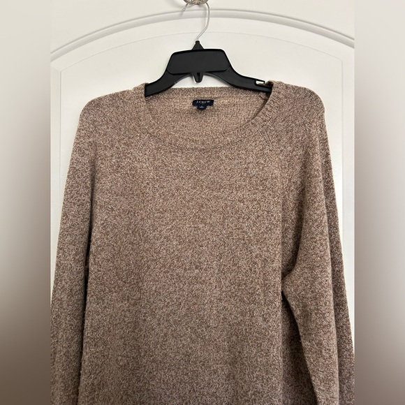 J. Crew Supersoft lambswool-blend crewneck sweater men’s size large fall preppy - Picture 6 of 13